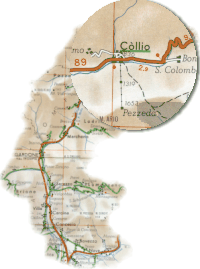 collocazione del comune nella Valle Trompia
